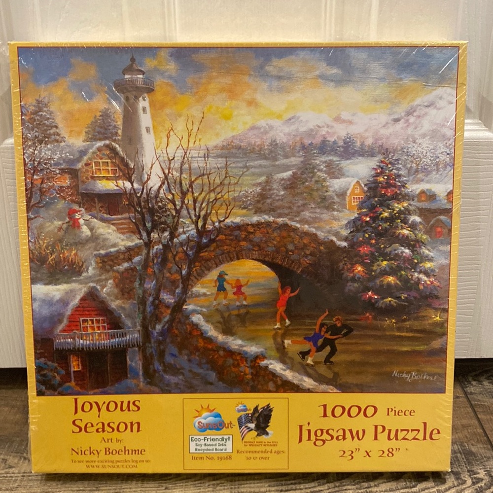 🫶🏼NIB🫶🏼 Joyous Season 1000 Piece Jigsaw Puzzle